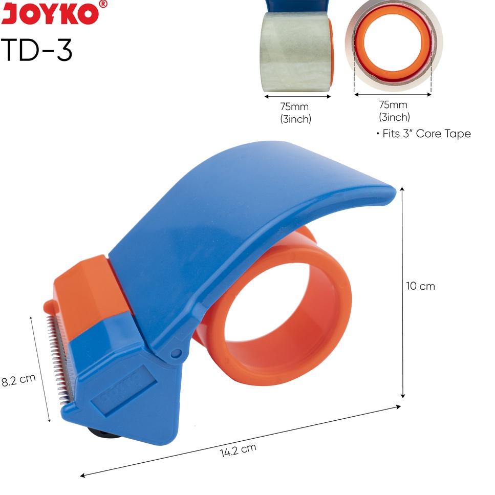 

⏎ Tape Cutter Tape Dispenser Pemotong Pita Perekat Joyko TD-2 ~ TD-3 /LYM9M Stok terupdate
