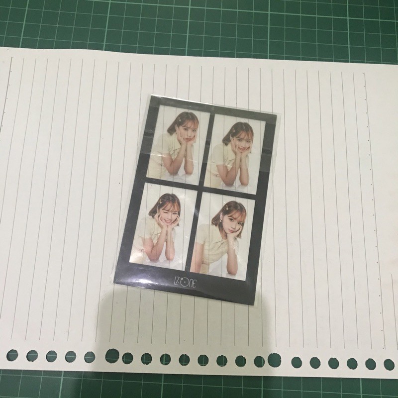 [BOOKED] 4cut film chaewon oneiric diary izone pc photocard
