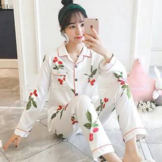  Baju  tidur  wanita set PP satin  premium import  all size 