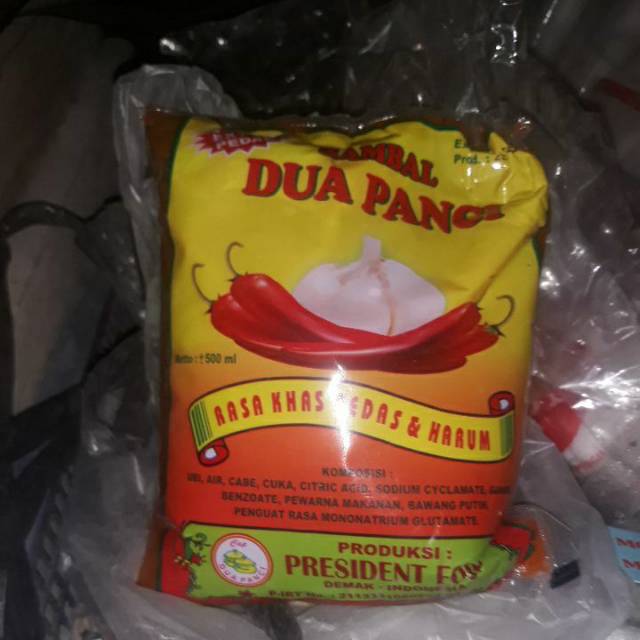 

Saos sambal cap dua panci