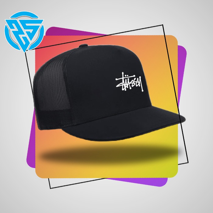TOPI TRUCKER DISTRO ORIGINAL STUSSY