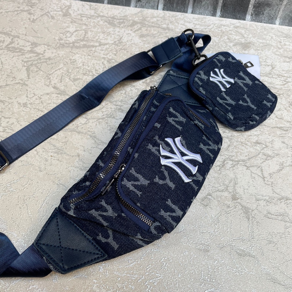 Waistbag MLB NY WITH POUCH / Tas MLB Tas Selempang Tas Pinggang