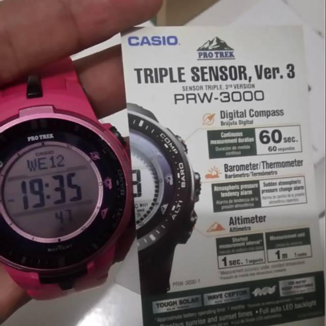 CASIO PRO TREK PWR-3000