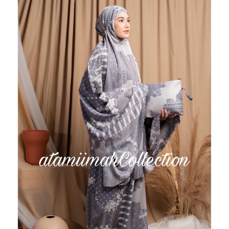 Mukena Dewasa Maxmara Luxury  2 in 1 Laser Cut