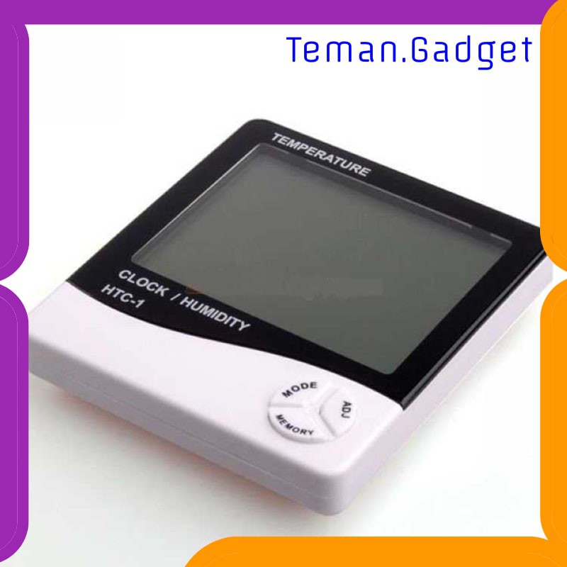TG-DE357 TAFFWARE DIGITAL TEMPERATURE HUMIDITY METER + CLOCK CALENDER - HTC-1