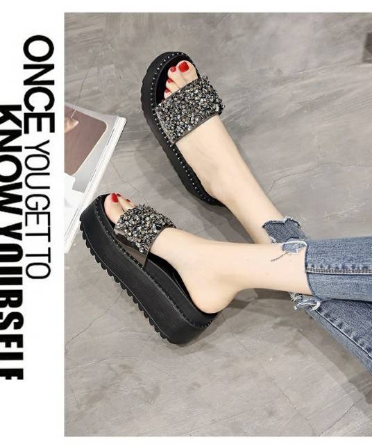 WEDGES SLIP ON KOREA#3119