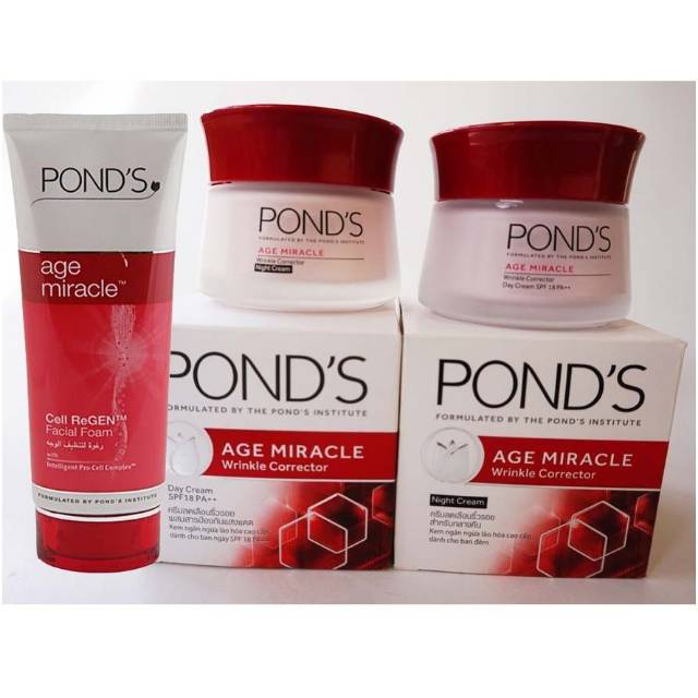 Pond's Age Miracle Day Cream/Night Cream