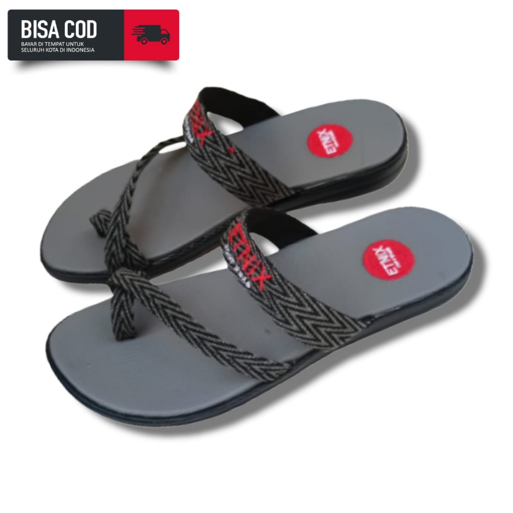 Sandal Wakai ETNIX - Sandal Wanita - Sendal Santai - Sendal Pesta - Sandal Tali Original Bahan Karet