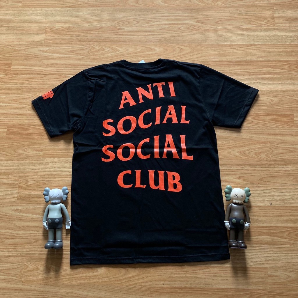 DISTRO KAOS ASSC ANTI SOCIAL SOCIAL CLUB PARANOID PREMIUM UNISEX BLACK