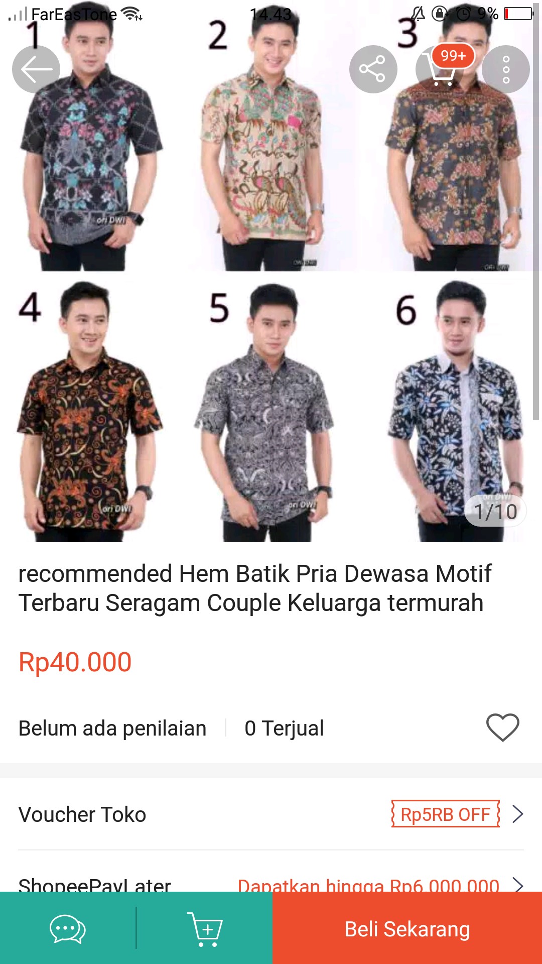 Recommended Hem Batik Pria Dewasa Motif Terbaru Seragam Couple Keluarga Termurah Laki Pria Pendek
