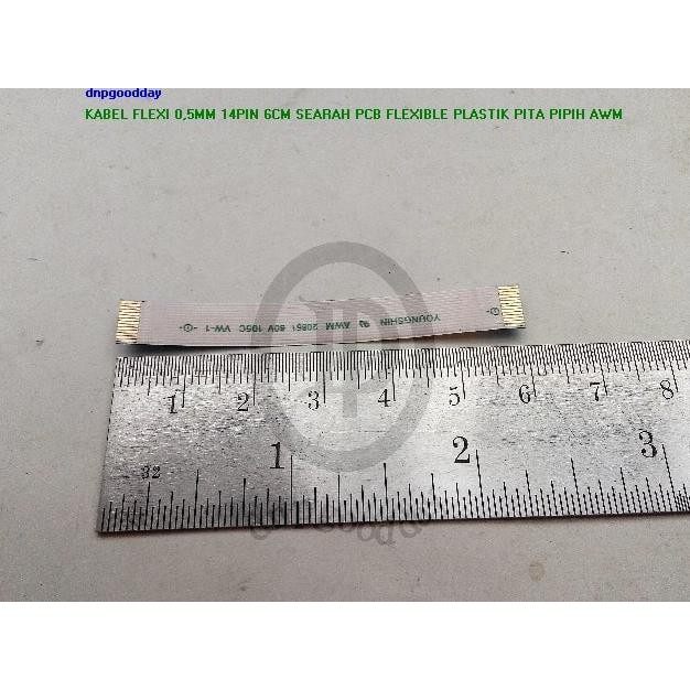 

Kabel Flexi 0,5Mm 14Pin 6Cm Searah Pcb Flexible Plastik Pita Pipih Awm Dnpgood11 Ayo Beli