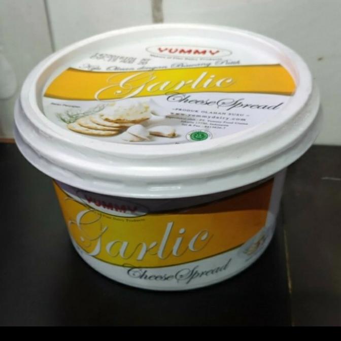 

(BISA COD) YUMMY GARLIC CREAM CHEESE 200 gr- Cream Keju