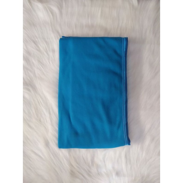 Selimut VICTORY biru turkis hotel / motel / kost / asrama / homestay / guest house / oyo / red doorz