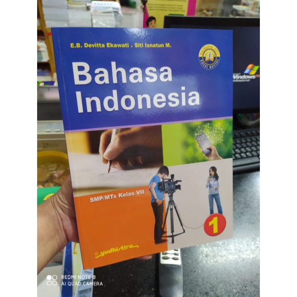 Jual Buku Bahasa Indonesia SMP Kelas 7 K13 Yudhistira | Shopee Indonesia