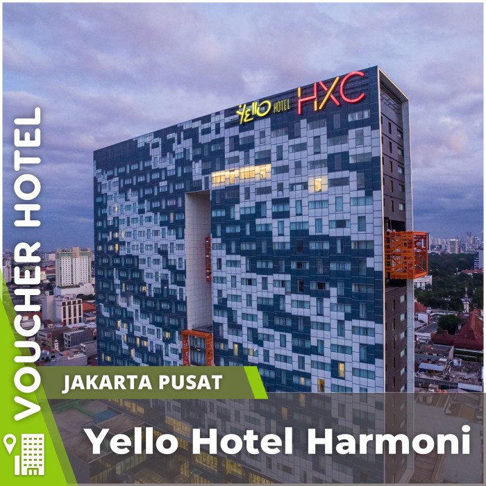 Jual Yello Harmoni Jakarta Voucher Hotel Murah | Shopee Indonesia