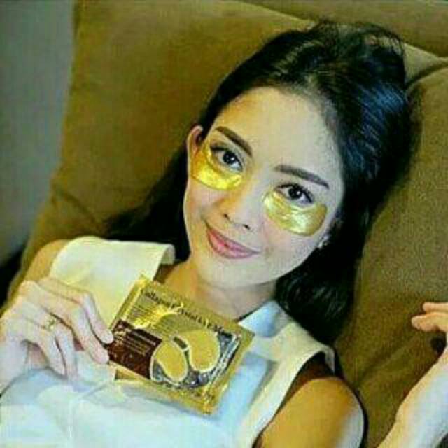 MASKER MATA GOLD COLLAGEN CRYSTAL EYELID PATCH - EYE MASK MASKER KANTUNG MATA