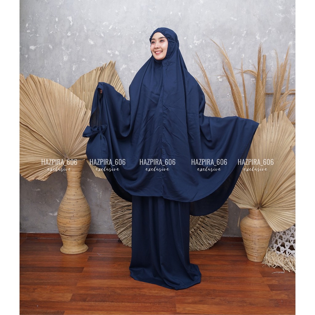 Mukena Bali Premium Jumbo Dewasa Polos