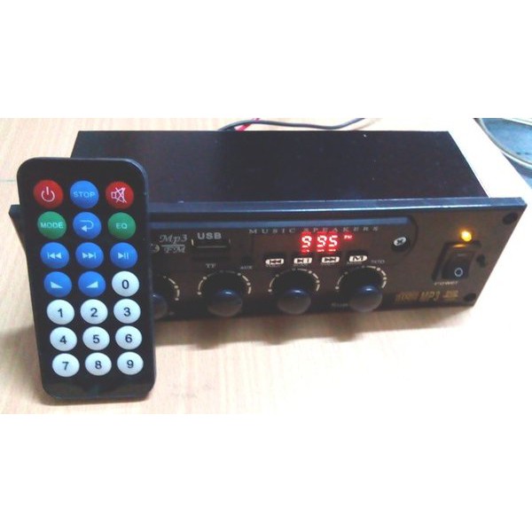 murah    Rakitan USB MP3 FM Tape Mobil Amplifier Stereo