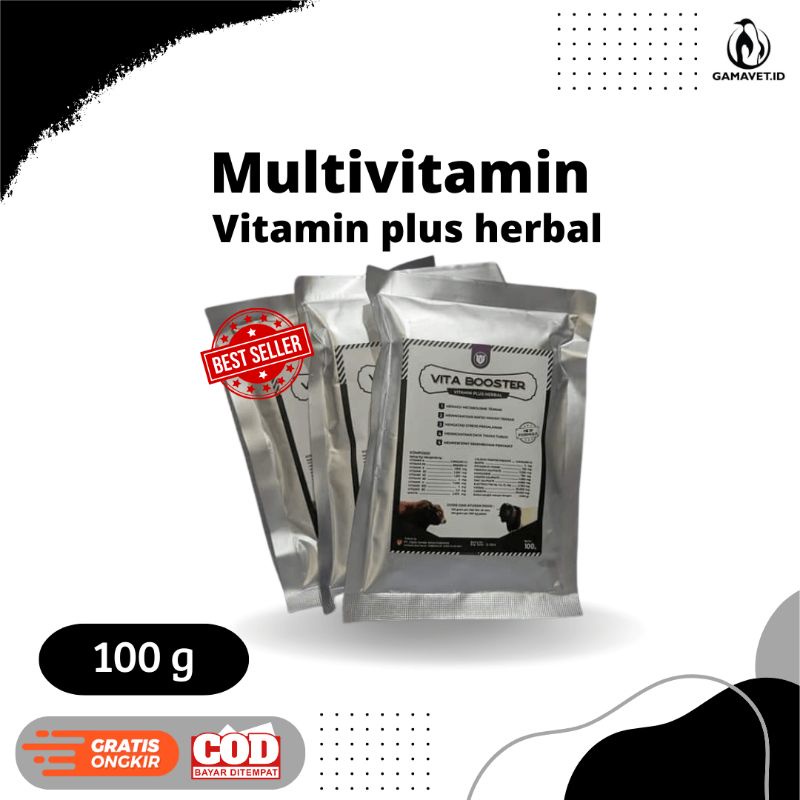 vitamin ternak untuk sapi kambing domba dosis tinggi Vita Booster