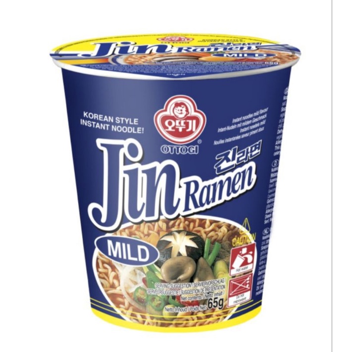

Ottogi - Jin Ramen Mild cup - 65g