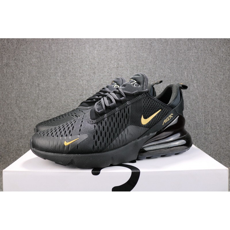 air max nike black and gold