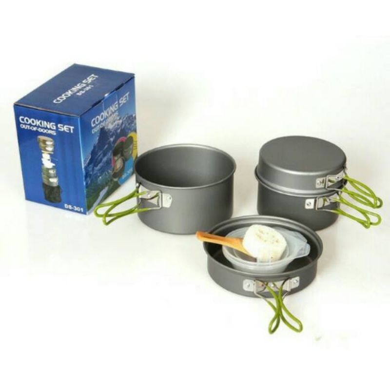 Alat Masak Camping Cooking Set DS 300 / DS 301