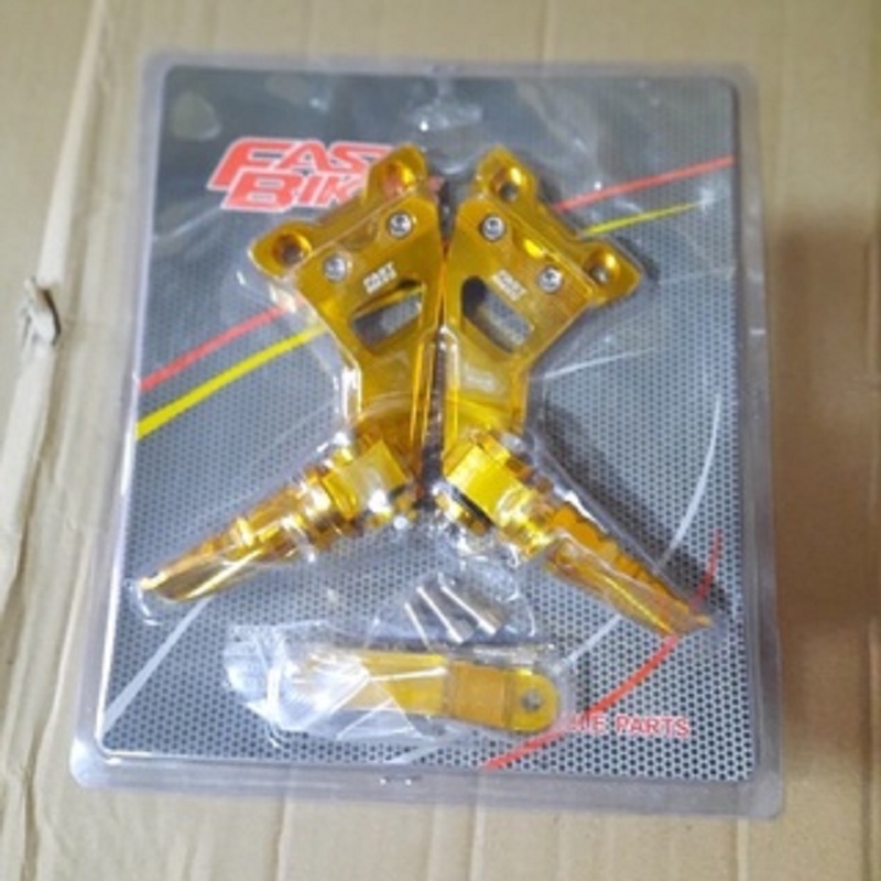 FOOT STEP FU FULL CNC FAST BIKES BAHAN ALUMUNIUM KWALITAS IMPOR