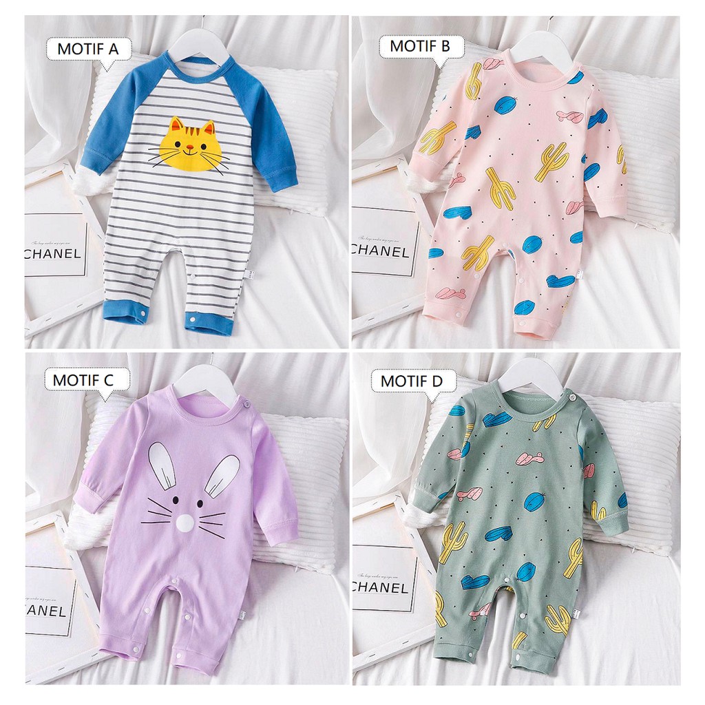 Jumper Bayi / Baju Kodok Bayi / Jumper Panjang Bayi Lucu