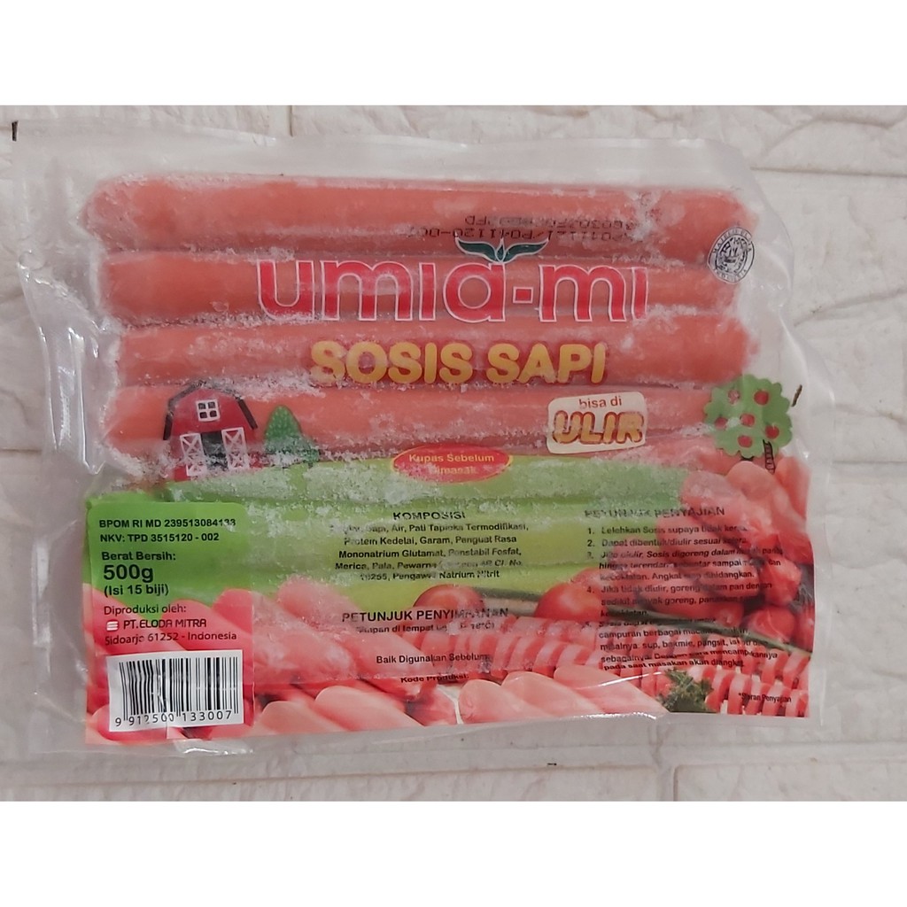 

Umi Ami Sosis Sapi Ulir 500g