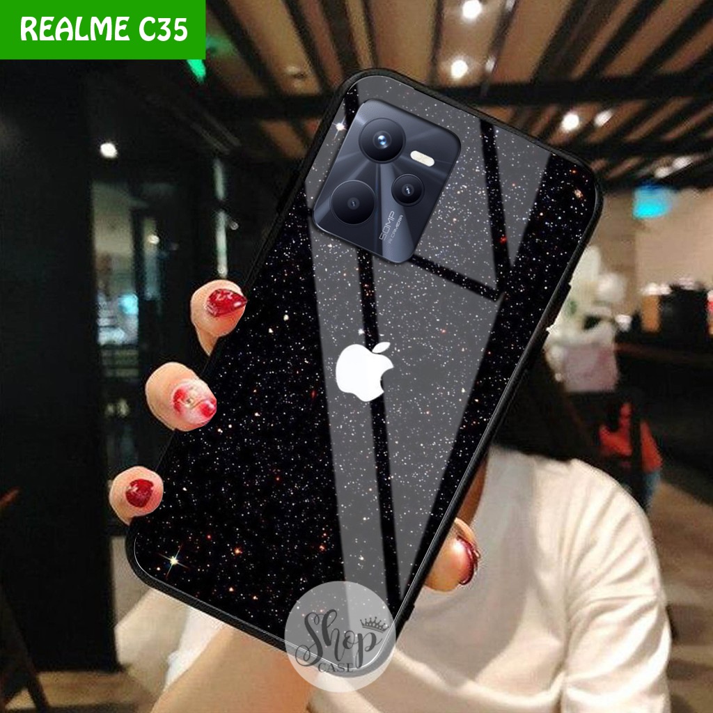 Softcase Glass Realme C35 - Case Realme C35 - case Realme C35 - kesing Realme C35 - softcase Realme 