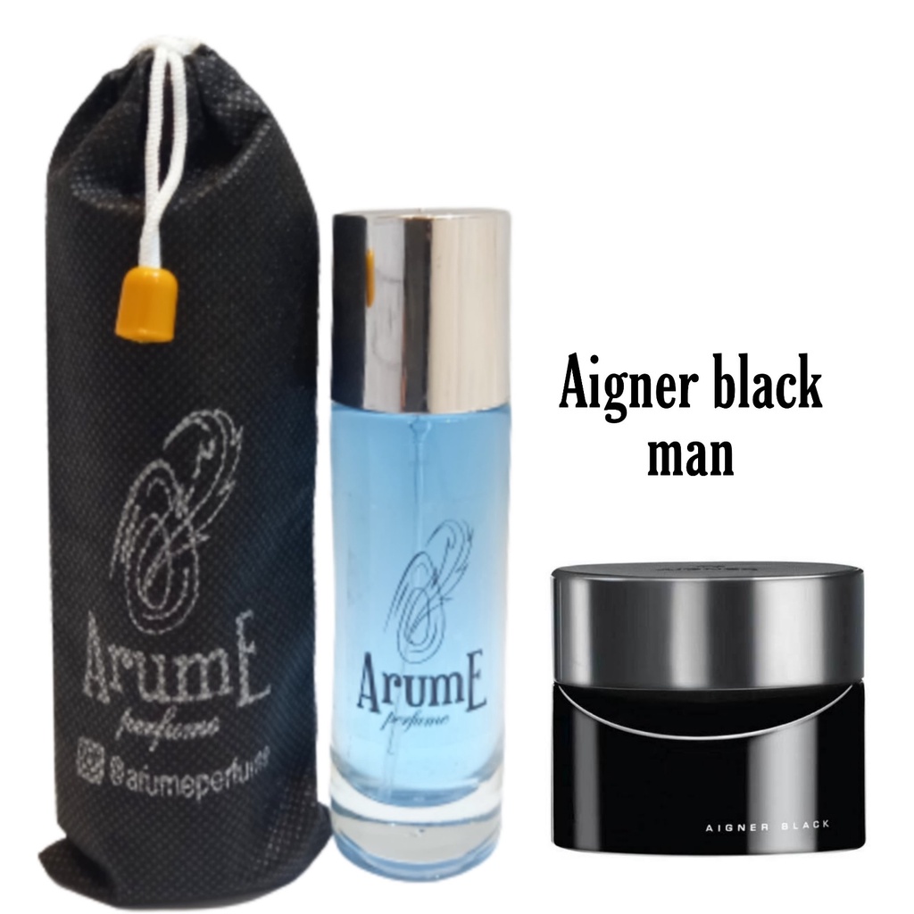 Aigner black man/Parfum cowok / Parfum terlaris/parfum tahan lama ( ARUME PERFUME )