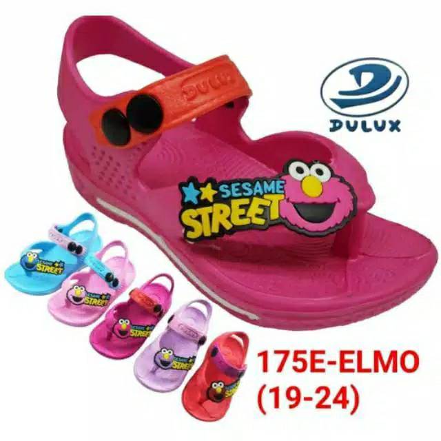 Sandal Anak Perempuan Dulux 175E elmo sendal let balita batita pre walker cewek