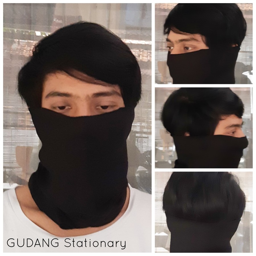 Masker Multifungsi Hitam