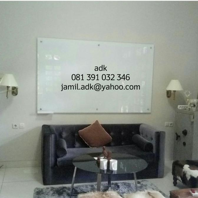 

Papan tulis kc uk.100x200cm kaca MAGNETIK
