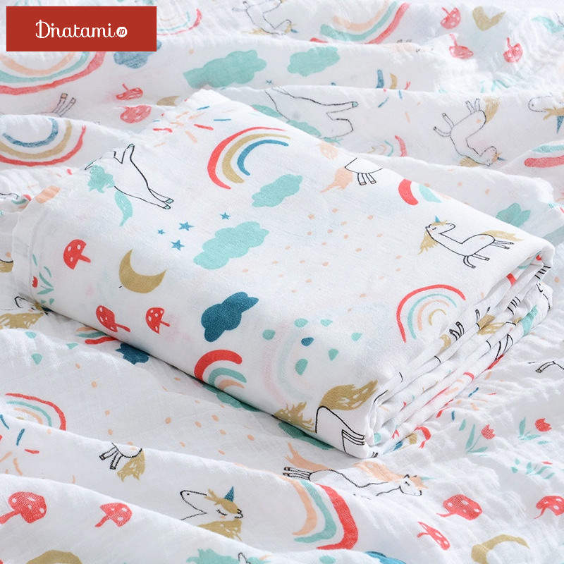 Hampers Bedong Bayi by Dinatami | Swaddle Newborn Baby Gift Set | Kado Lahiran | Selimut Bayi