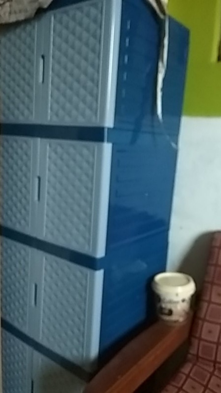 Lemari Plastik Lemari Pakaian Polos 4 Susun Promo Diskon Gede Termurah!!