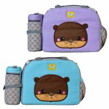 Promo !! TAS BABY JOY BESAR BONIE SERIES BJT 1034 - Tas Bayi Besar Saku Tempat Botol Susu Bonnie Baby Joy