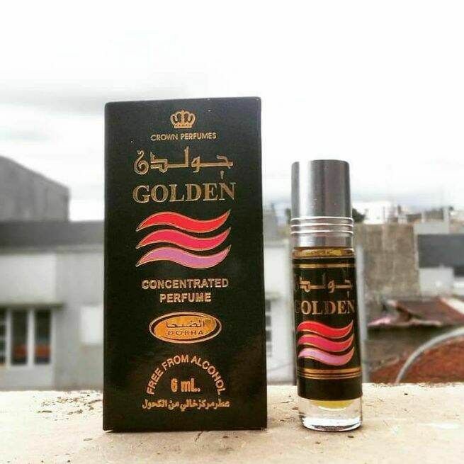 GOLDEN Parfum DOBHA 6ml Minyak Wangi Pria Roll On Non Alkohol