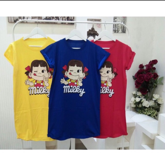 Dress Milky Peko ala Ndudshop