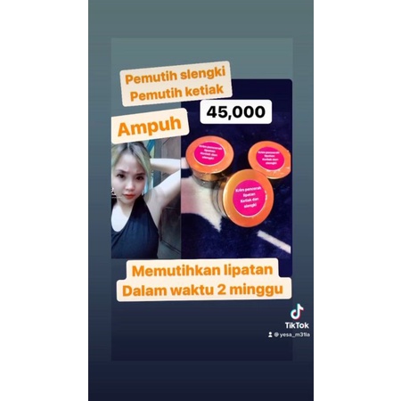 pemutih ketiak/ pemutih slengki / pemutih lipatan