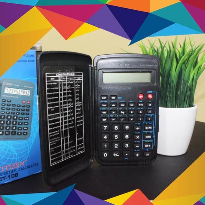

New Citizen Ct-108 Electronic Calculator - Kalkulator 10 Digits Ayo Beli