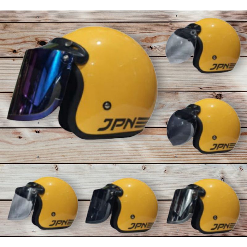 Helm  jpn kuning glosy original SNl