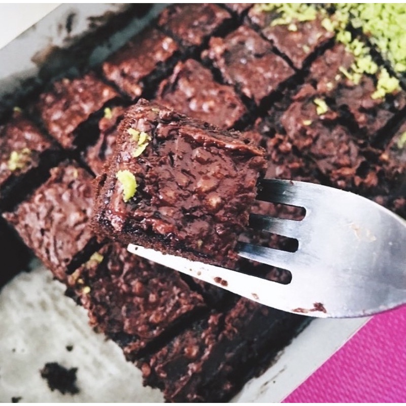 

brownies homemade toppings Chocomaltine