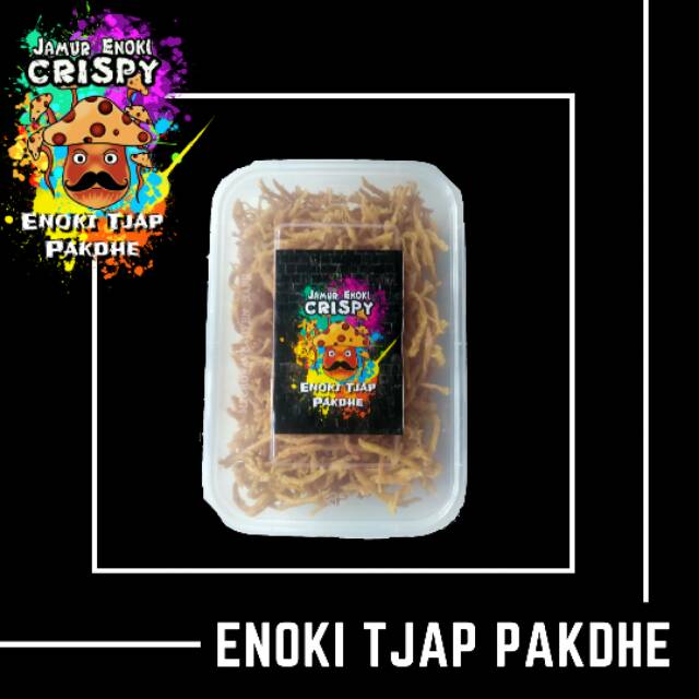 

Jamur Enoki Crispy Rasa Original Kemasan Toples