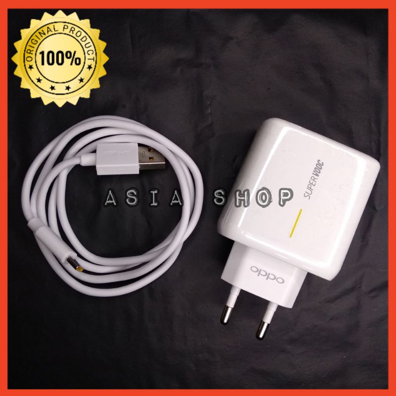 Charger Oppo 65Watt SUPER VOOC Type C Fast Charging Power Adapter