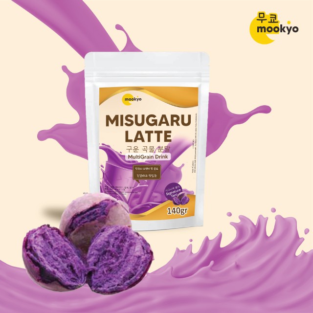 

Mookyo Misugaru Latte Taro