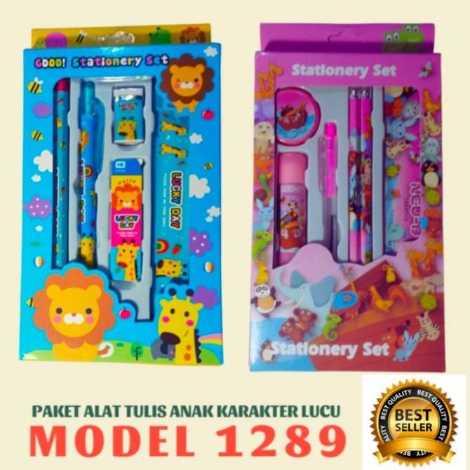 

KP001 Paket Alat Tulis Ak 7in1 Karakter Set Sekolah - 1289
