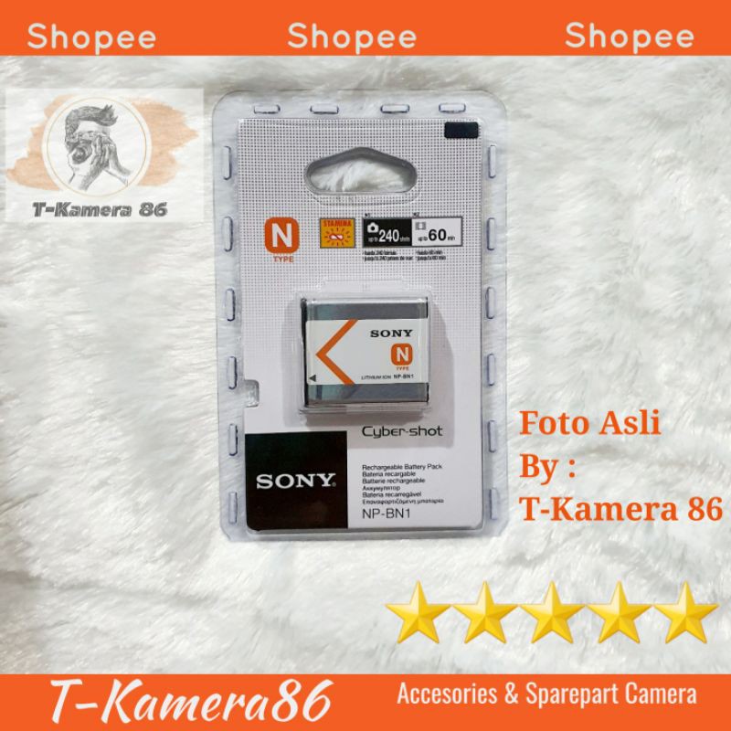 NP-BN NP-BN1 BATTERY BATERAI KAMERA SONY CYBERSHOOT  W810 W830 W850 W350 W580 W730 W610 TX 66 DLL