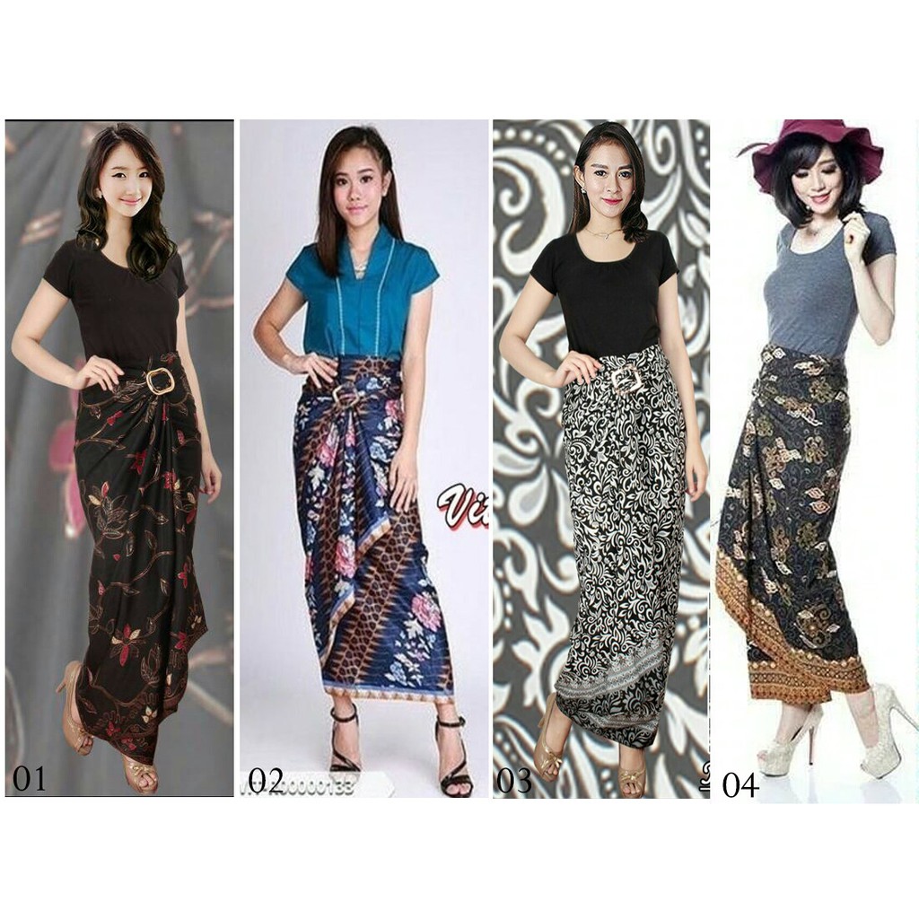 Rok Lilit Anika Maxi Panjang Jumbo Kain Batik Wanita