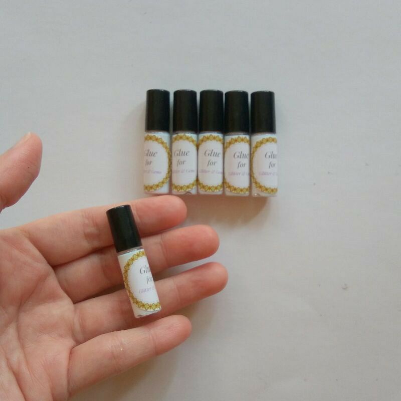 LEM HENNA PREMIUM//LEM KULIT//LEM GLITER &amp; GEMSTONE AWET TAHAN LAMA